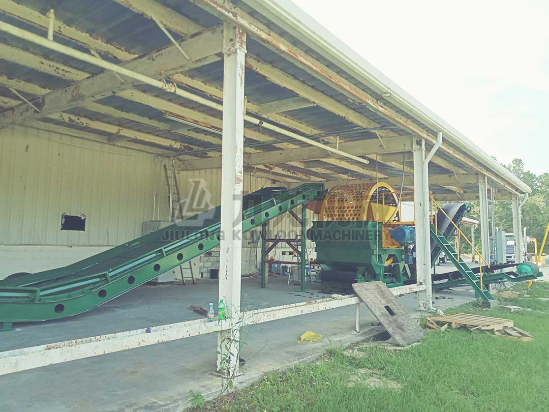 廢舊輪胎回收設(shè)備生產(chǎn)線(xiàn)